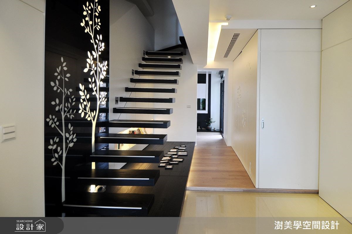 52坪新成屋(5年以下)＿現代風樓梯案例圖片＿澍美學室內裝修設計有限公司＿澍美學_06之5