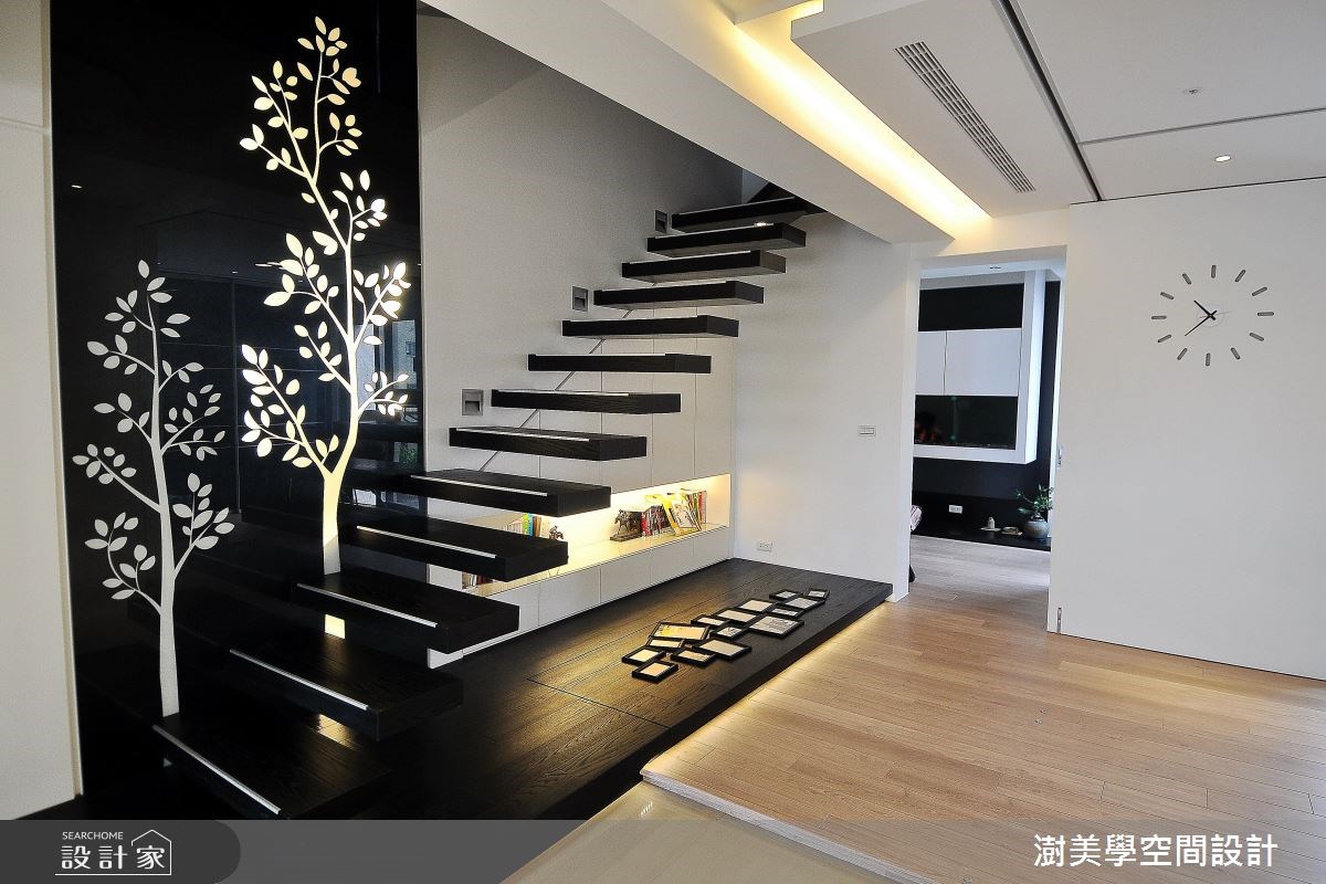 52坪新成屋(5年以下)＿現代風樓梯案例圖片＿澍美學室內裝修設計有限公司＿澍美學_06之6