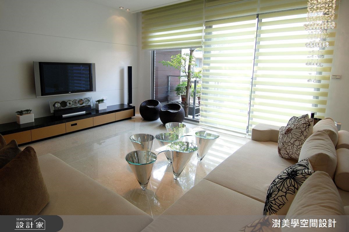 85坪新成屋(5年以下)＿現代風客廳案例圖片＿澍美學室內裝修設計有限公司＿澍美學_08之9