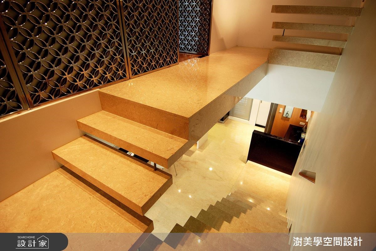 85坪新成屋(5年以下)＿現代風樓梯案例圖片＿澍美學室內裝修設計有限公司＿澍美學_08之13