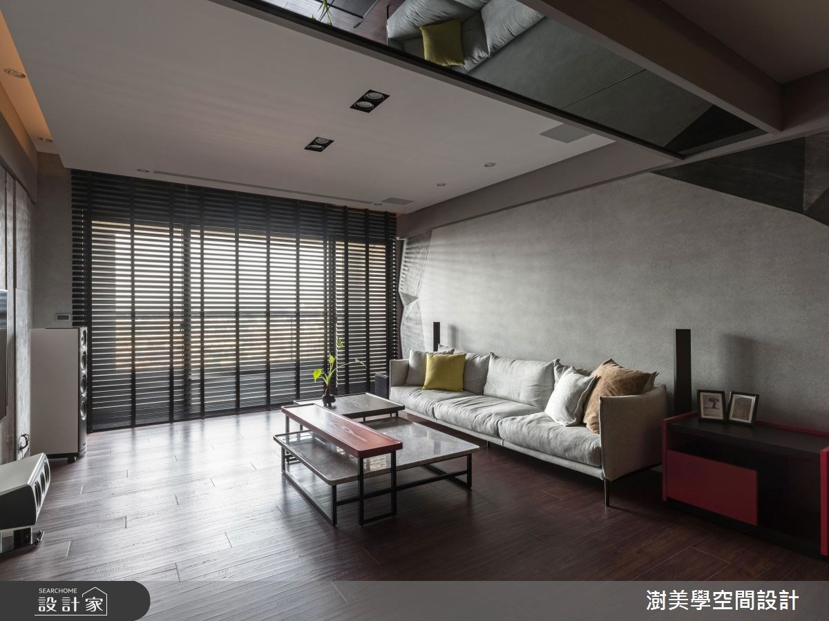 45坪新成屋(5年以下)＿現代風客廳案例圖片＿澍美學室內裝修設計有限公司＿澍美學_09之1