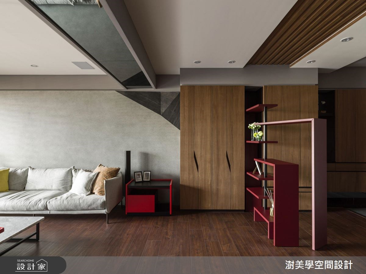 45坪新成屋(5年以下)＿現代風客廳案例圖片＿澍美學室內裝修設計有限公司＿澍美學_09之3