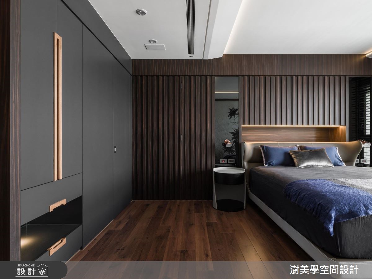 45坪新成屋(5年以下)＿現代風臥室案例圖片＿澍美學室內裝修設計有限公司＿澍美學_09之15