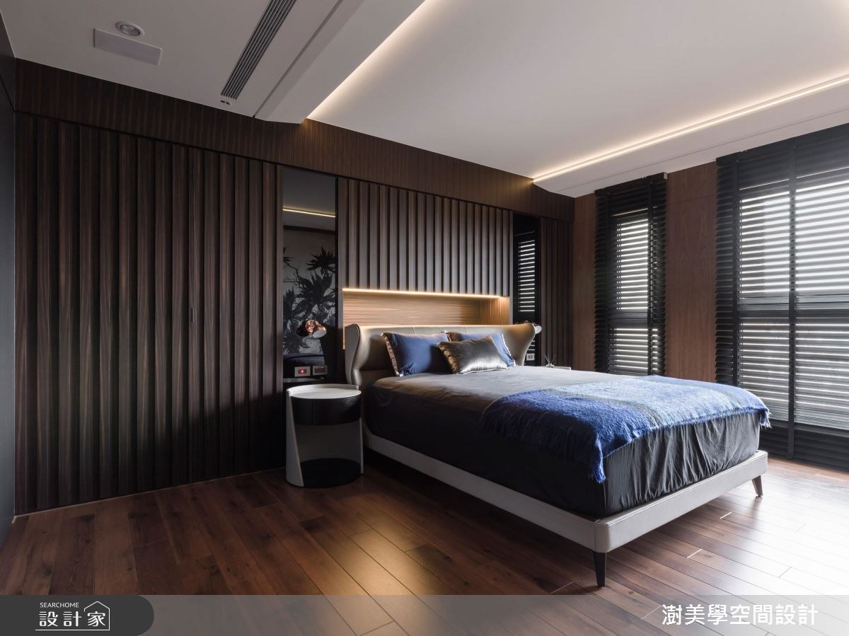 45坪新成屋(5年以下)＿現代風臥室案例圖片＿澍美學室內裝修設計有限公司＿澍美學_09之16