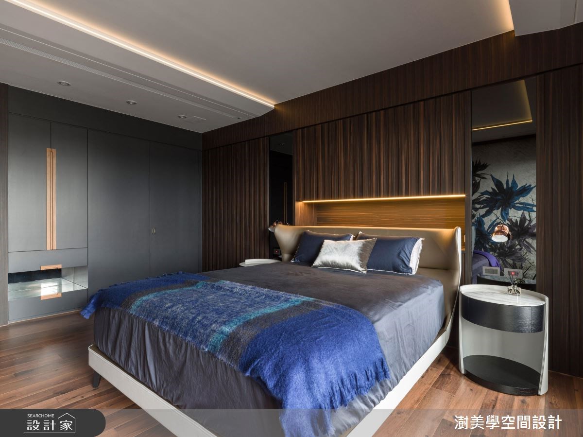 45坪新成屋(5年以下)＿現代風臥室案例圖片＿澍美學室內裝修設計有限公司＿澍美學_09之18