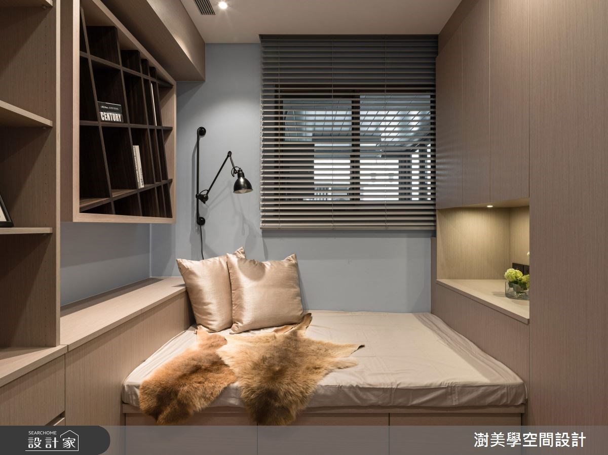 45坪新成屋(5年以下)＿現代風和室臥榻案例圖片＿澍美學室內裝修設計有限公司＿澍美學_09之20