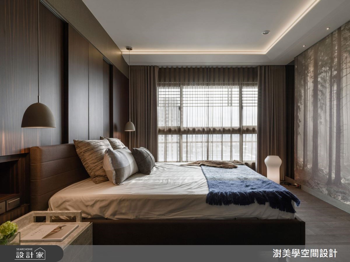48坪新成屋(5年以下)＿工業風臥室案例圖片＿澍美學室內裝修設計有限公司＿澍美學_10之18