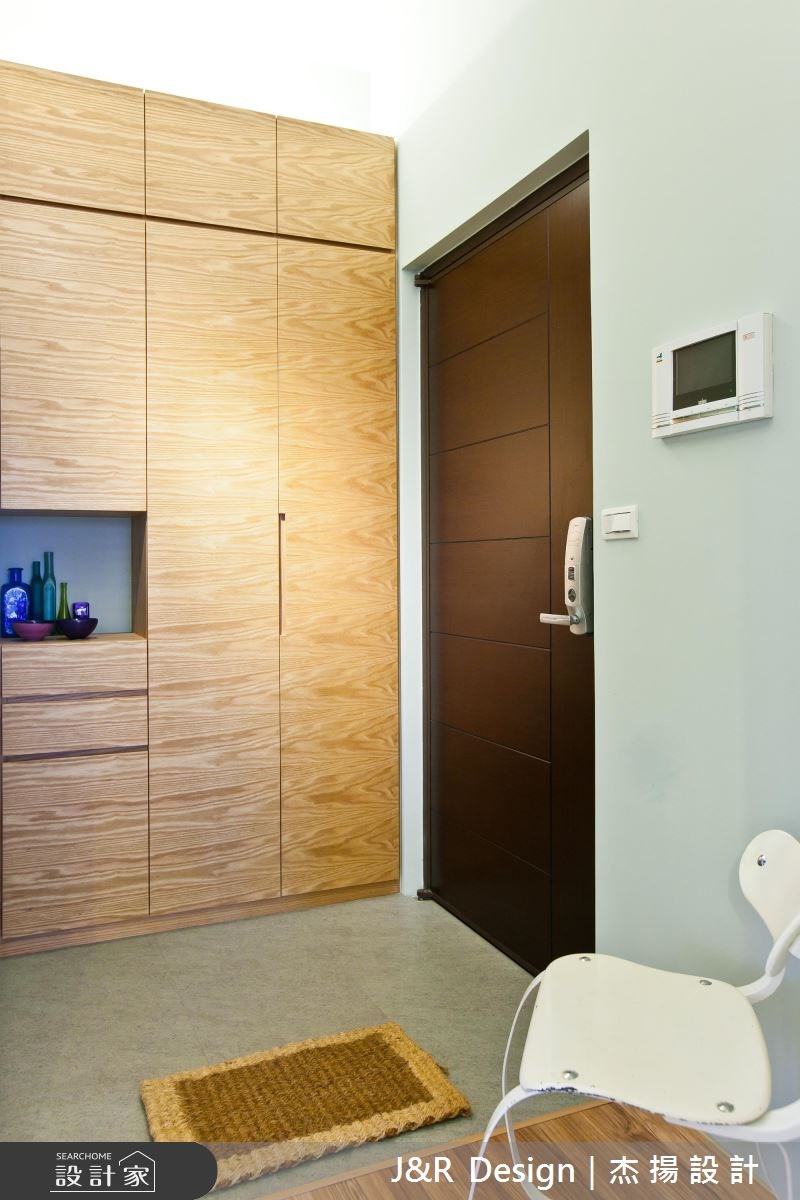 17坪預售屋＿現代風玄關案例圖片＿杰揚設計有限公司＿杰揚_01之1