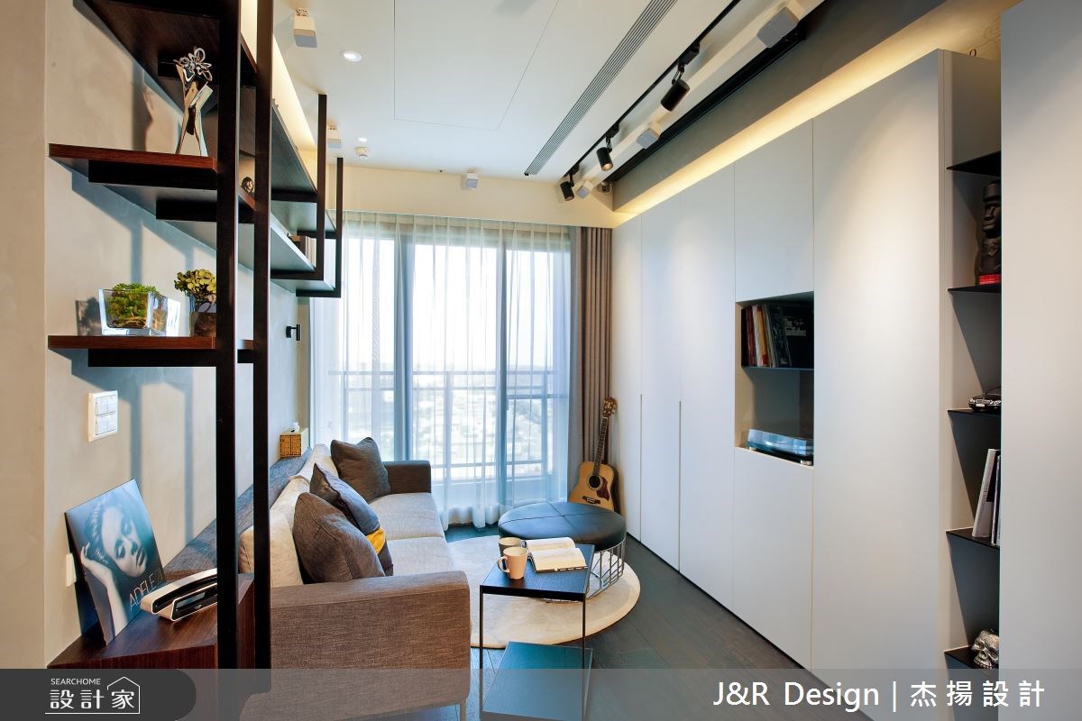 20坪預售屋＿工業風客廳案例圖片＿杰揚設計有限公司＿杰揚_04之2
