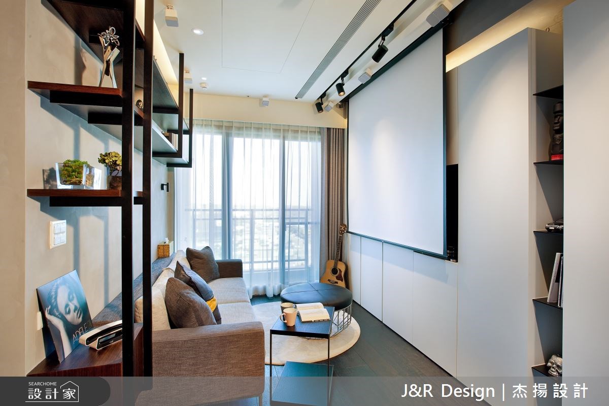 20坪預售屋＿工業風客廳案例圖片＿杰揚設計有限公司＿杰揚_04之3