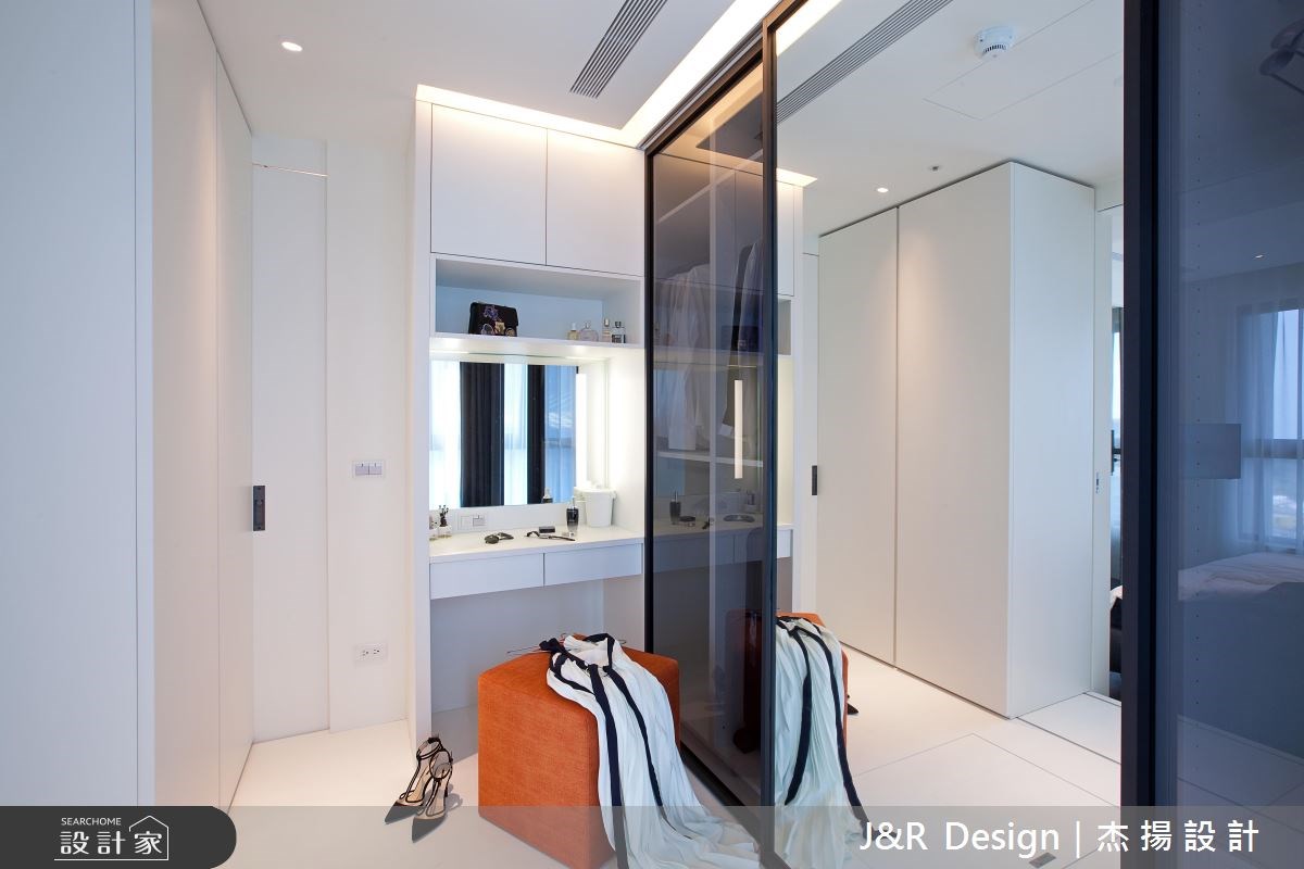 20坪預售屋＿工業風更衣間案例圖片＿杰揚設計有限公司＿杰揚_04之16