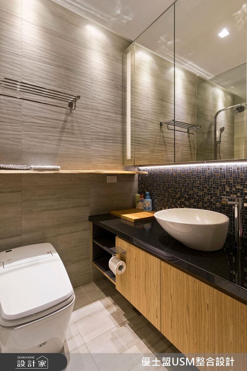 60坪中古屋(5~15年)＿工業風浴室案例圖片＿優士盟整合設計有限公司＿優士盟_02.台北60坪工業風之27