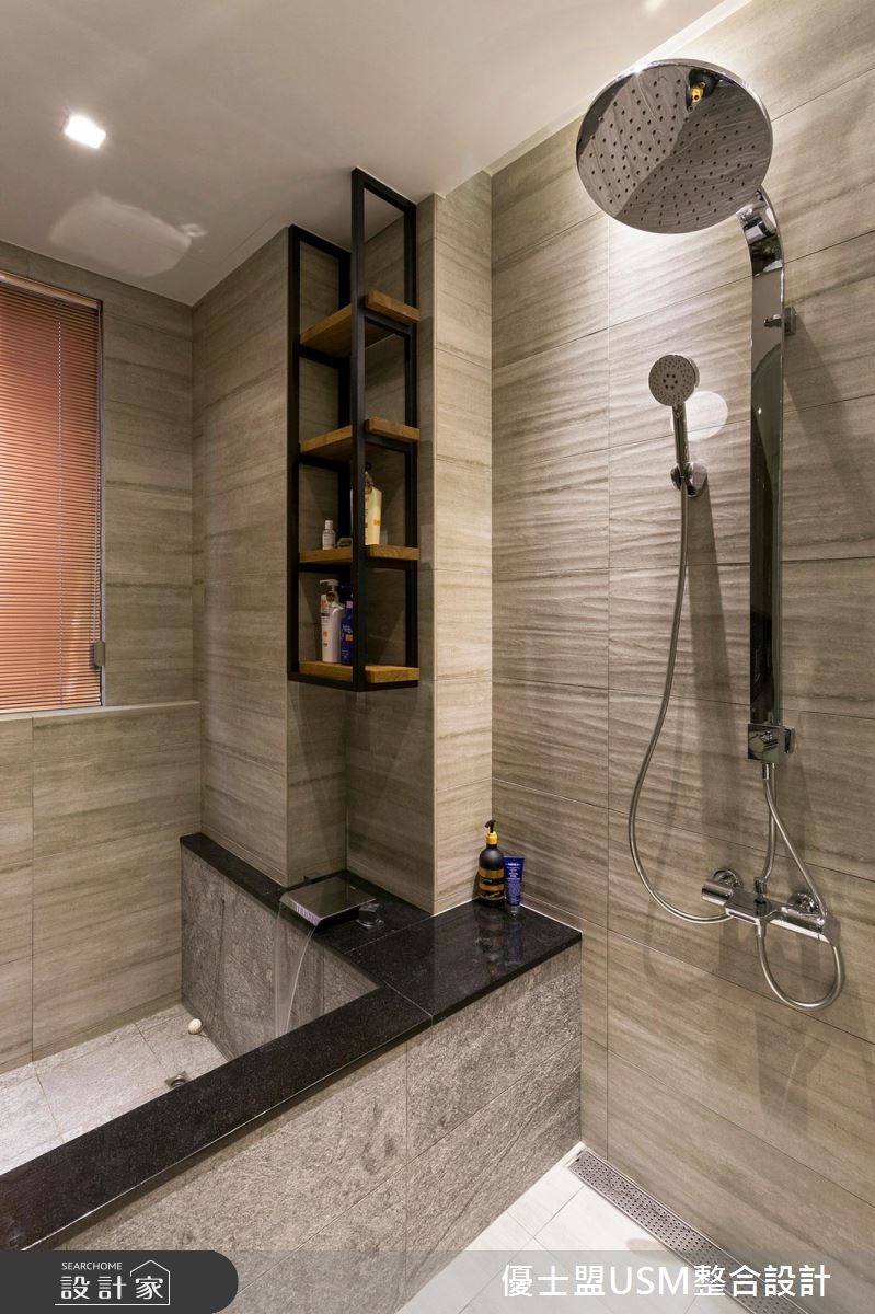 60坪中古屋(5~15年)＿工業風浴室案例圖片＿優士盟整合設計有限公司＿優士盟_02.台北60坪工業風之28