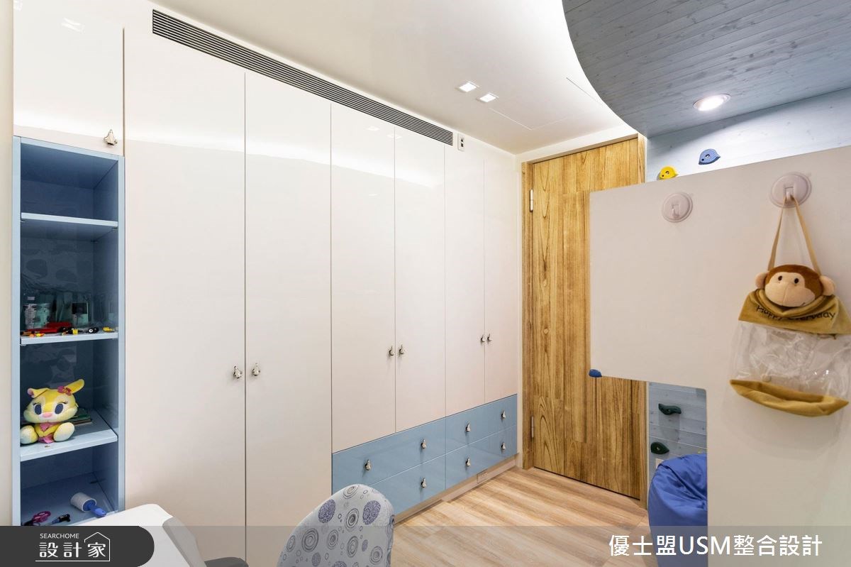 60坪中古屋(5~15年)＿工業風兒童房兒童房案例圖片＿優士盟整合設計有限公司＿優士盟_02.台北60坪工業風之29