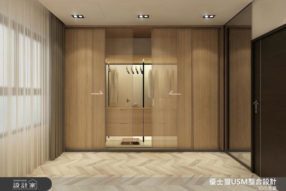 38坪新成屋(5年以下)＿現代風臥室案例圖片＿優士盟整合設計有限公司＿優士盟_07.台北38坪現代風之9