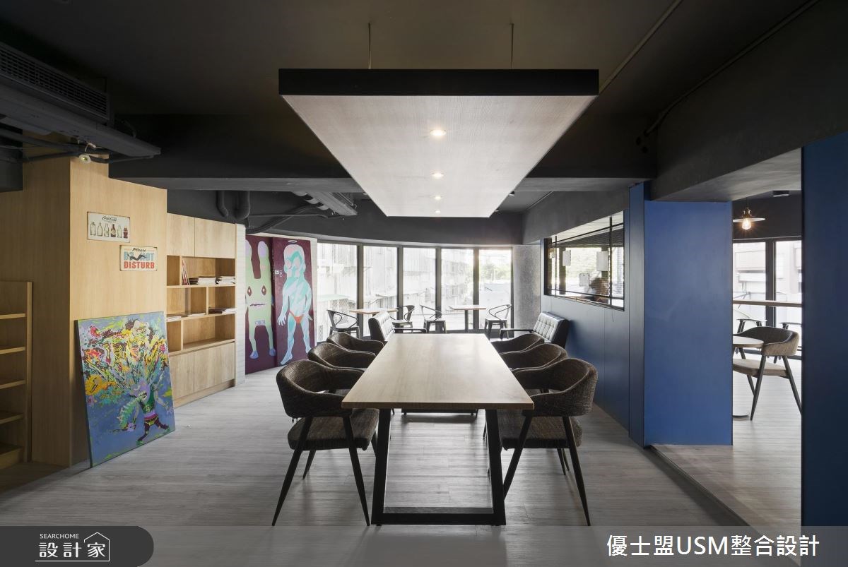 100坪老屋(16~30年)＿工業風商業空間案例圖片＿優士盟整合設計有限公司＿優士盟_10.台北商業空間100坪工業風之3