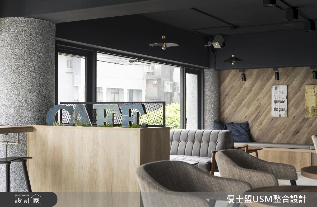 100坪老屋(16~30年)＿工業風商業空間案例圖片＿優士盟整合設計有限公司＿優士盟_10.台北商業空間100坪工業風之8