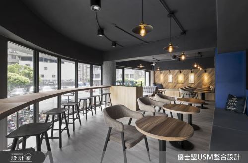 優士盟_10.台北商業空間100坪工業風_工業風