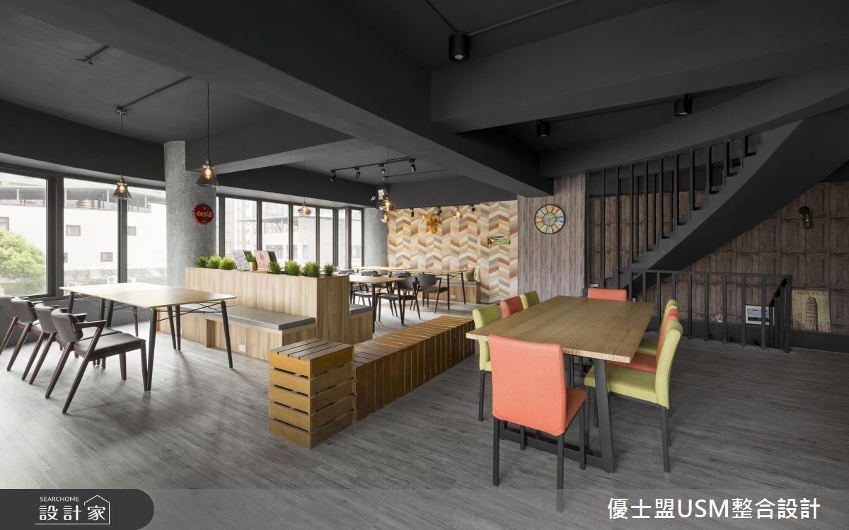 100坪老屋(16~30年)＿工業風商業空間案例圖片＿優士盟整合設計有限公司＿優士盟_10.台北商業空間100坪工業風之22
