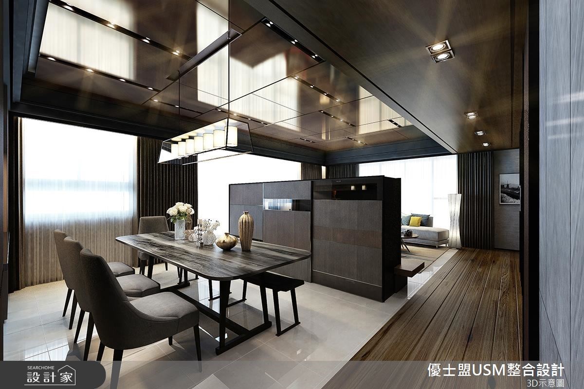 60坪新成屋(5年以下)＿人文禪風餐廳案例圖片＿優士盟整合設計有限公司＿優士盟_11.台北60坪人文禪風之3