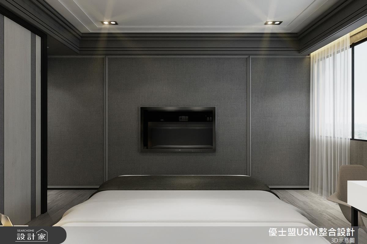 60坪新成屋(5年以下)＿人文禪風臥室案例圖片＿優士盟整合設計有限公司＿優士盟_11.台北60坪人文禪風之7