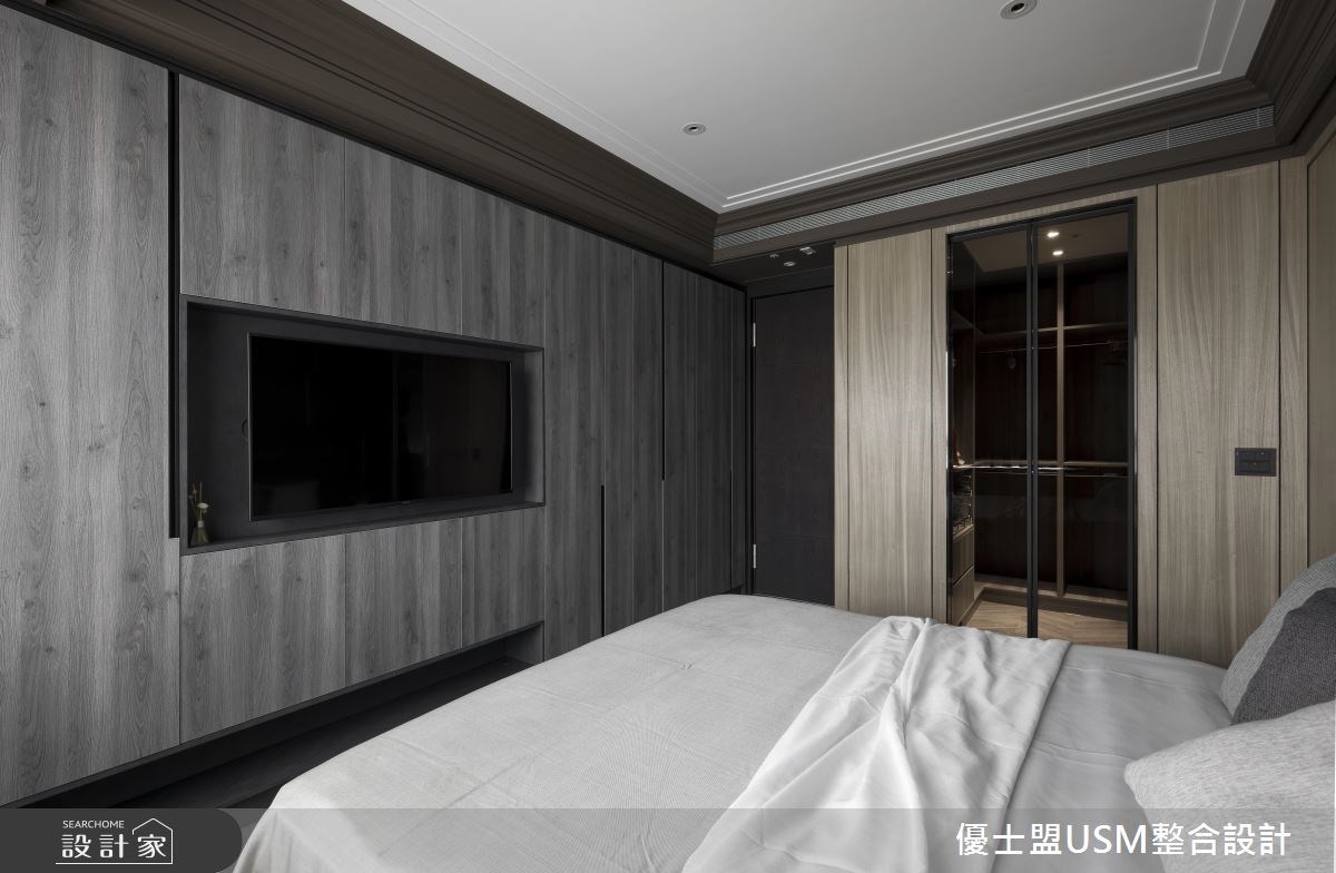 50坪新成屋(5年以下)＿人文禪風臥室案例圖片＿優士盟整合設計有限公司＿優士盟_13.台北50坪人文禪風之15