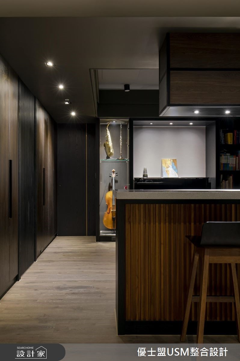 50坪中古屋(5~15年)＿工業風吧檯案例圖片＿優士盟整合設計有限公司＿優士盟_19.台北50坪工業風之10