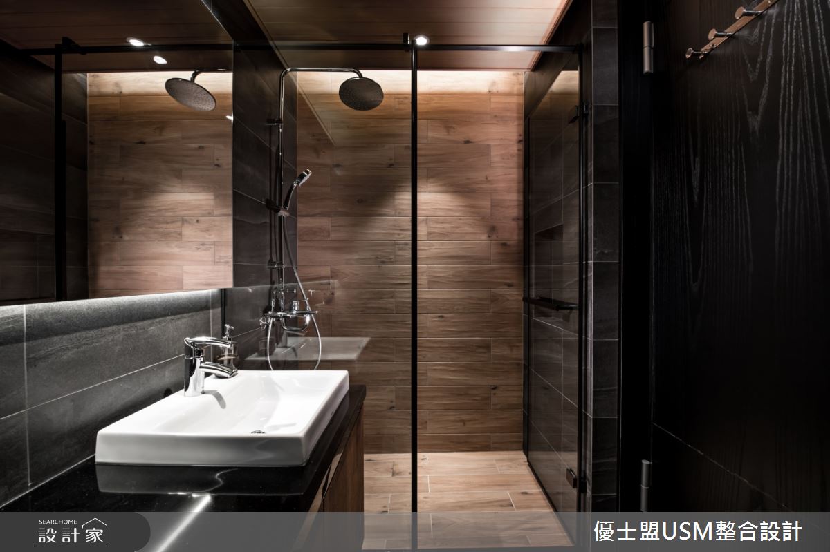 50坪新成屋(5年以下)＿飯店風浴室案例圖片＿優士盟整合設計有限公司＿優士盟_23.台北50坪飯店風之27