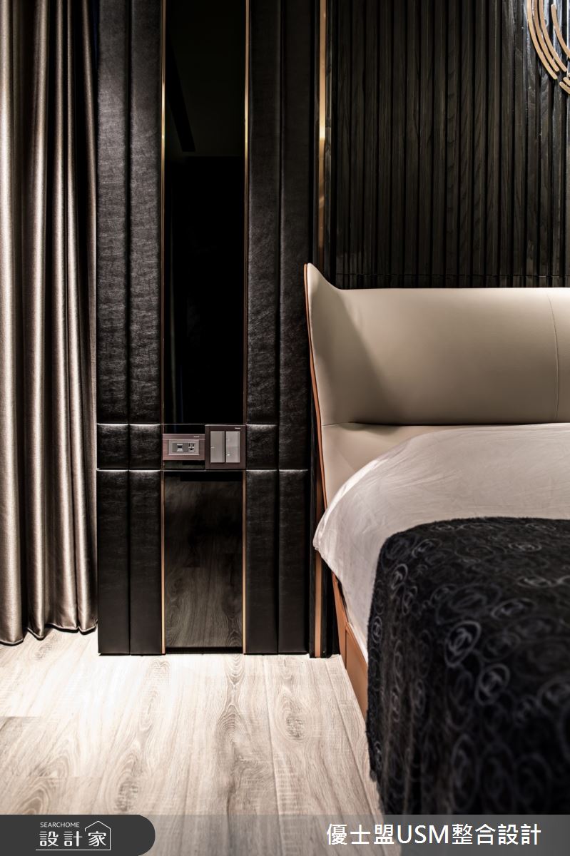 50坪新成屋(5年以下)＿飯店風臥室案例圖片＿優士盟整合設計有限公司＿優士盟_23.台北50坪飯店風之16