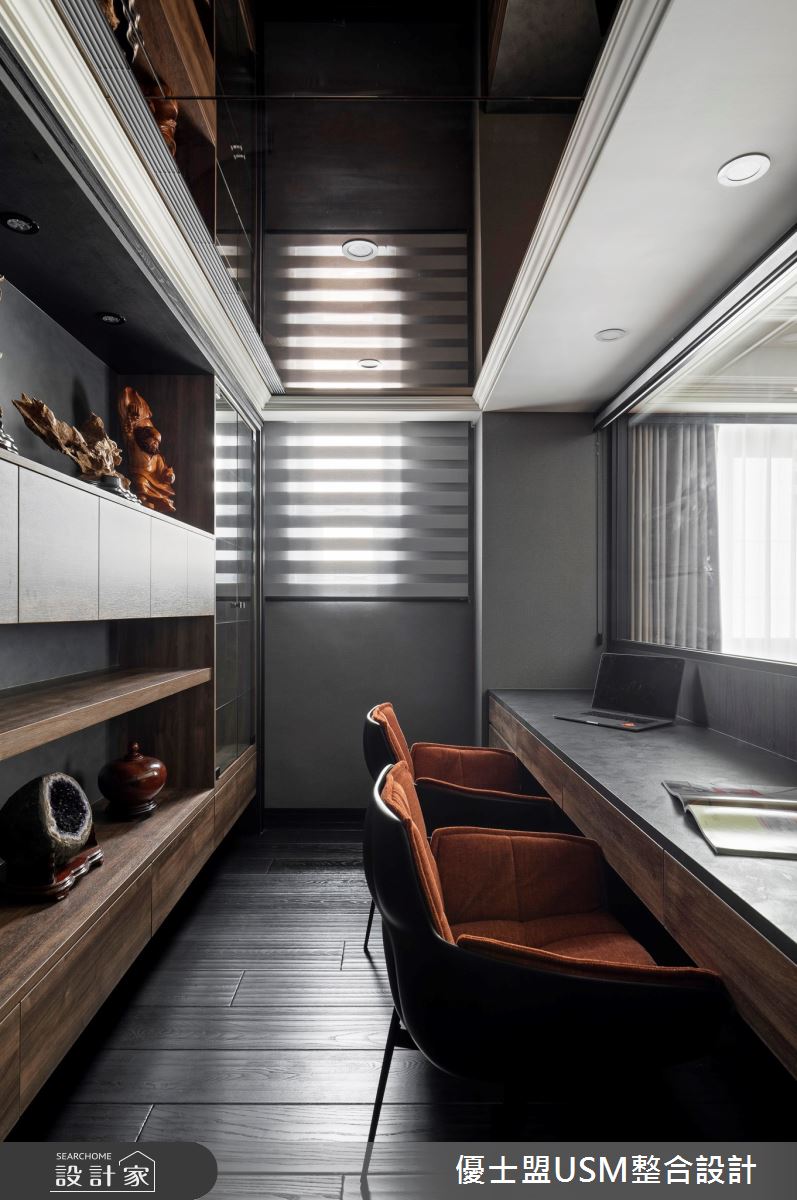 40坪老屋(31~40年)＿人文禪風書房案例圖片＿優士盟整合設計有限公司＿優士盟_25.台北老屋翻新40坪人文禪風之9