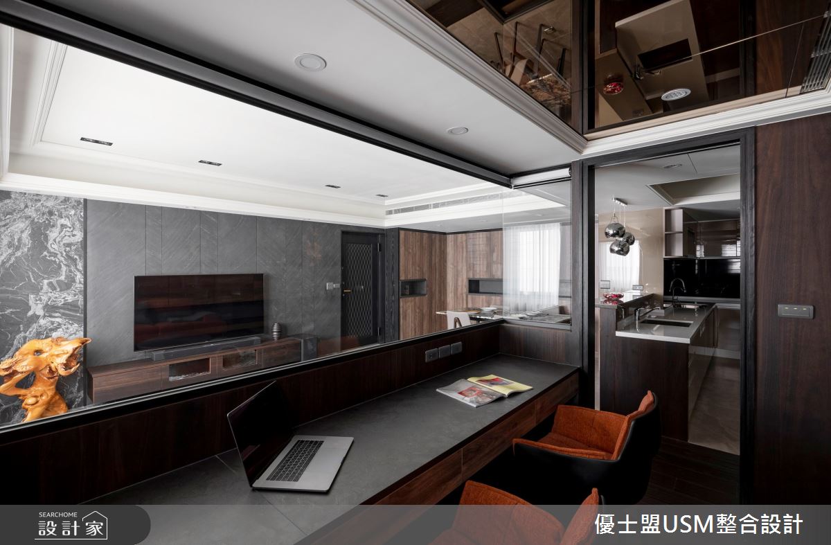 40坪老屋(31~40年)＿人文禪風書房案例圖片＿優士盟整合設計有限公司＿優士盟_25.台北老屋翻新40坪人文禪風之10