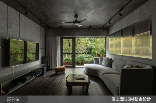 優士盟_26.台北老屋翻新38坪現代風_現代風