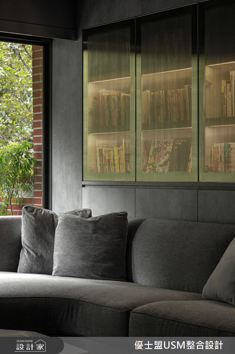 38坪老屋(16~30年)＿現代風客廳案例圖片＿優士盟整合設計有限公司＿優士盟_26.台北老屋翻新38坪現代風之6