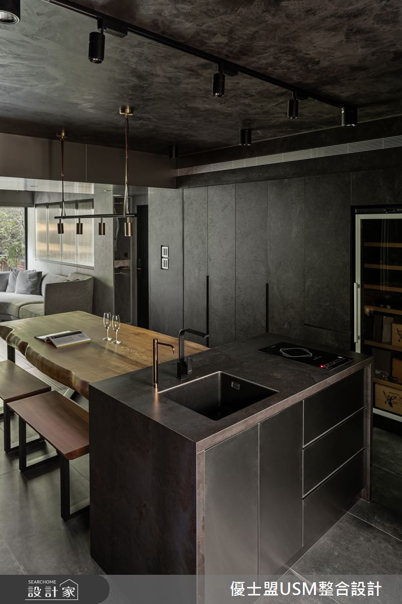 38坪老屋(16~30年)＿現代風餐廳廚房案例圖片＿優士盟整合設計有限公司＿優士盟_26.台北老屋翻新38坪現代風之10