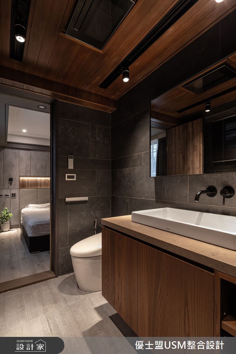 38坪老屋(16~30年)＿現代風浴室案例圖片＿優士盟整合設計有限公司＿優士盟_26.台北老屋翻新38坪現代風之25