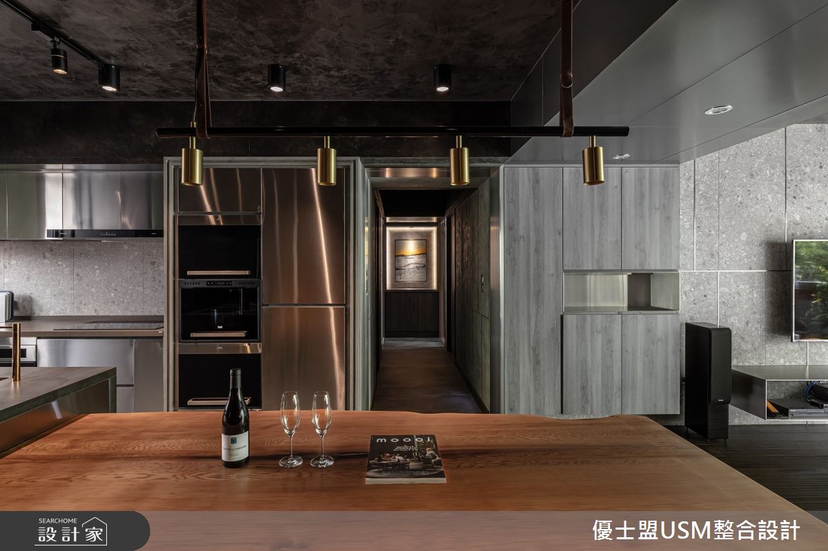38坪老屋(16~30年)＿現代風餐廳廚房走廊案例圖片＿優士盟整合設計有限公司＿優士盟_26.台北老屋翻新38坪現代風之19