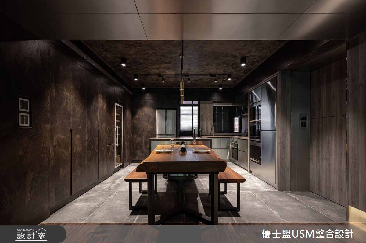 38坪老屋(16~30年)＿現代風餐廳廚房案例圖片＿優士盟整合設計有限公司＿優士盟_26.台北老屋翻新38坪現代風之17