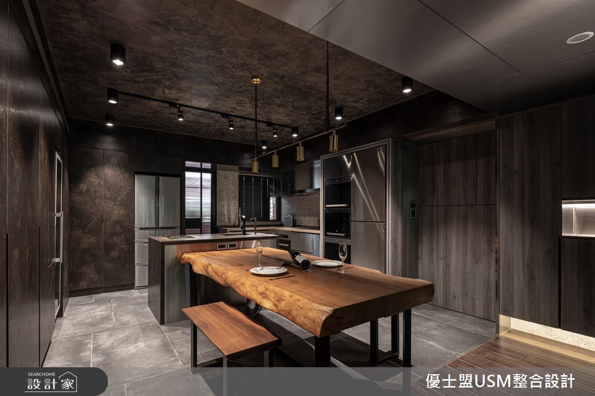 38坪老屋(16~30年)＿現代風餐廳廚房案例圖片＿優士盟整合設計有限公司＿優士盟_26.台北老屋翻新38坪現代風之15