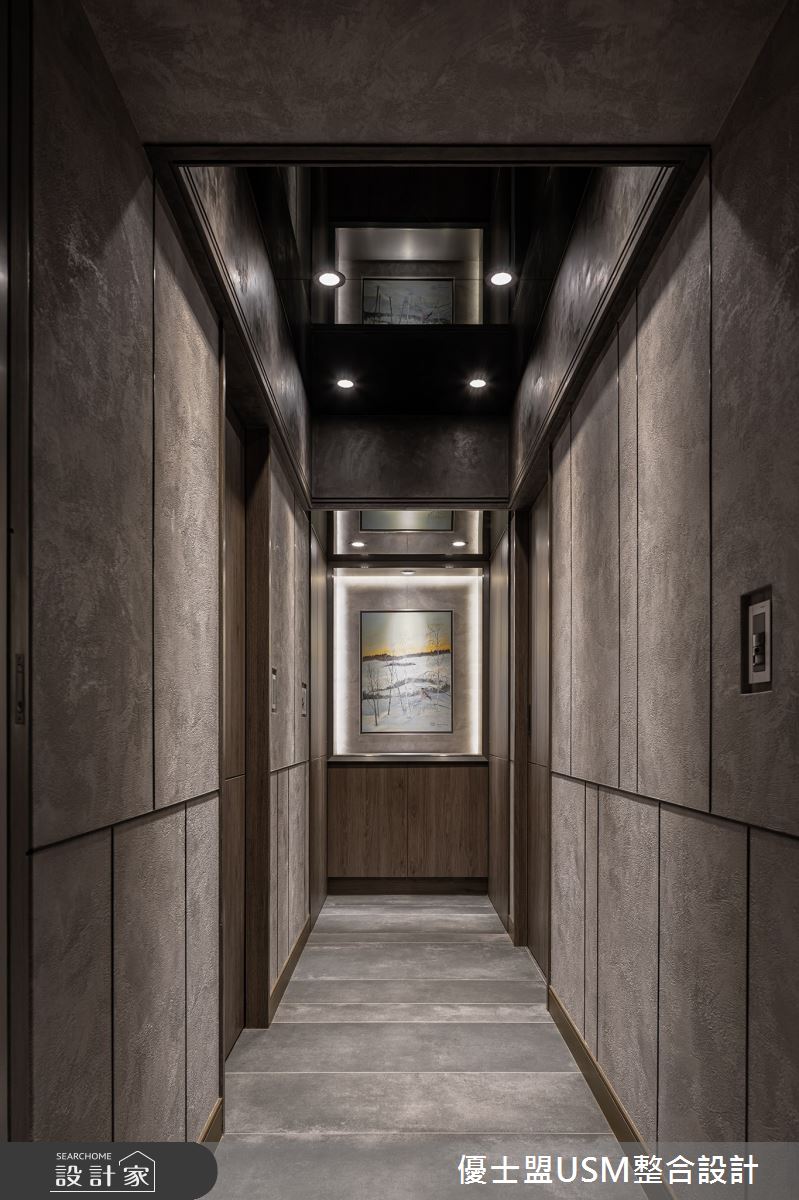 38坪老屋(16~30年)＿現代風走廊案例圖片＿優士盟整合設計有限公司＿優士盟_26.台北老屋翻新38坪現代風之21