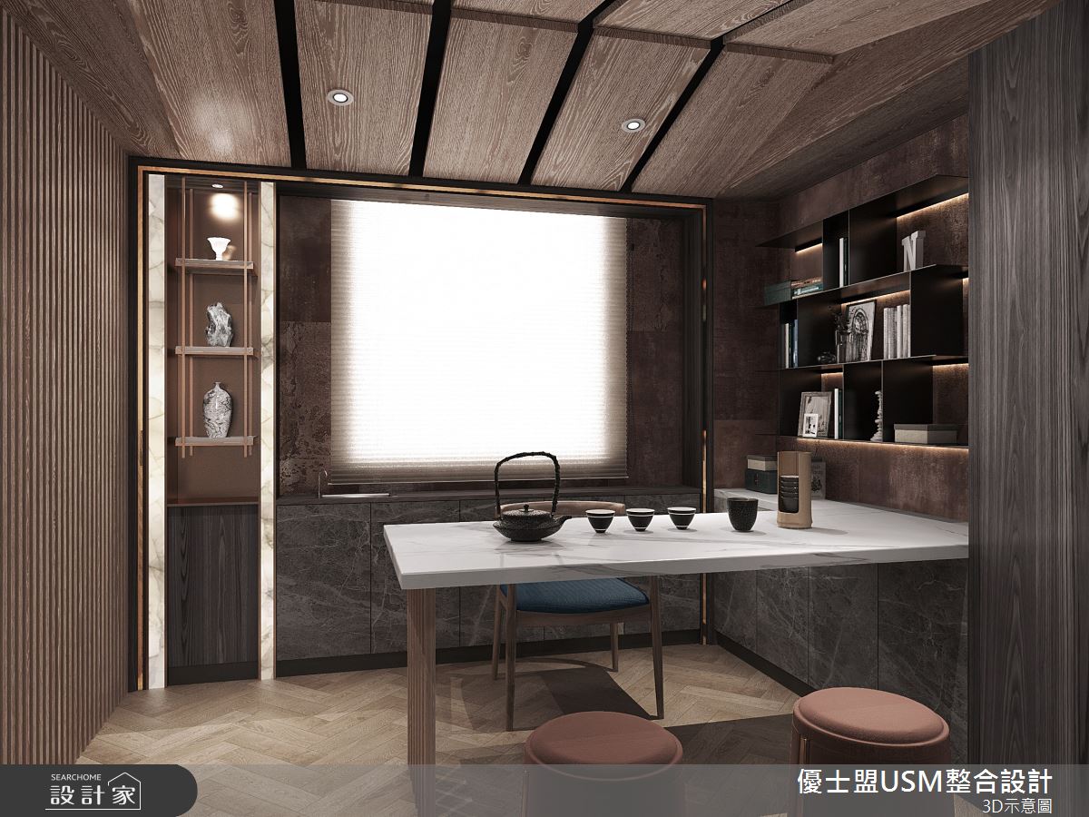 30坪老屋(31~40年)＿現代風客廳案例圖片＿優士盟整合設計有限公司＿優士盟_28.台中老屋翻新30坪現代風之3