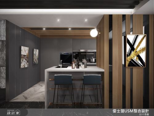 優士盟_28.台中老屋翻新30坪現代風_現代風