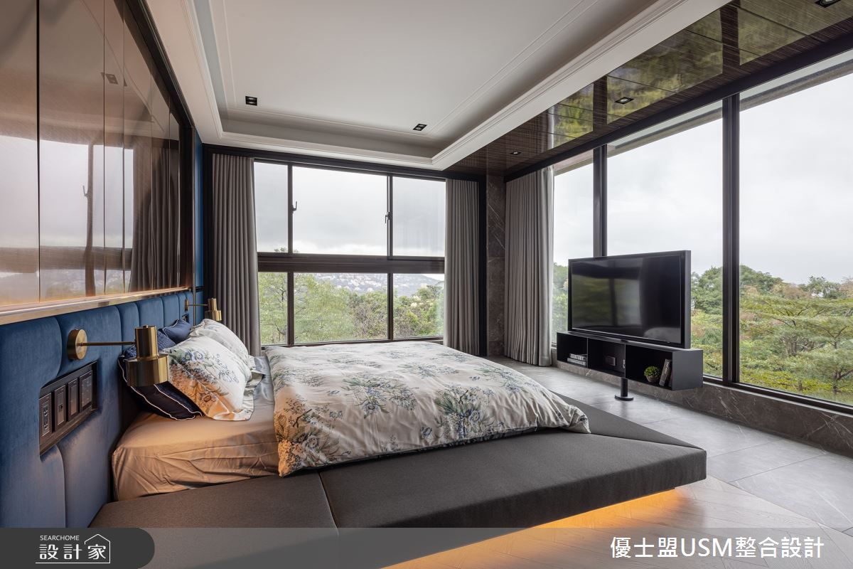 119坪新成屋(5年以下)＿人文禪風臥室案例圖片＿優士盟整合設計有限公司＿優士盟_30.台北119坪人文禪風之27