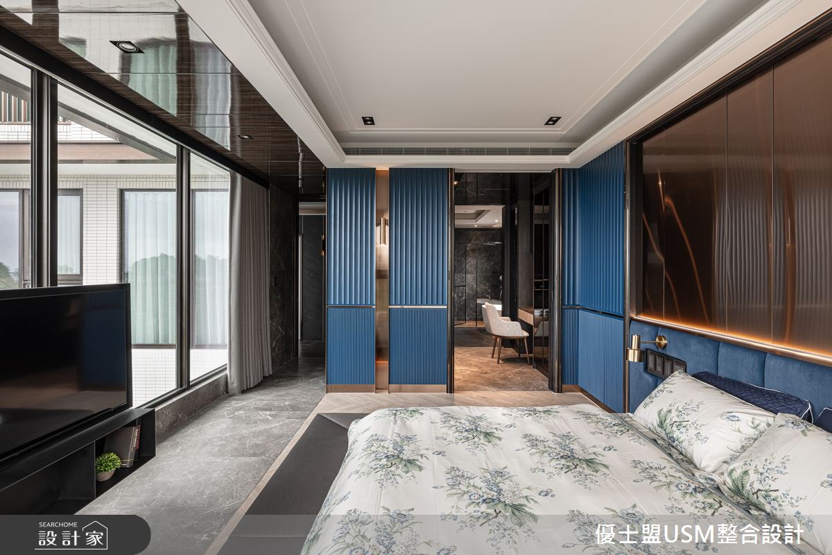 119坪新成屋(5年以下)＿人文禪風臥室案例圖片＿優士盟整合設計有限公司＿優士盟_30.台北119坪人文禪風之29