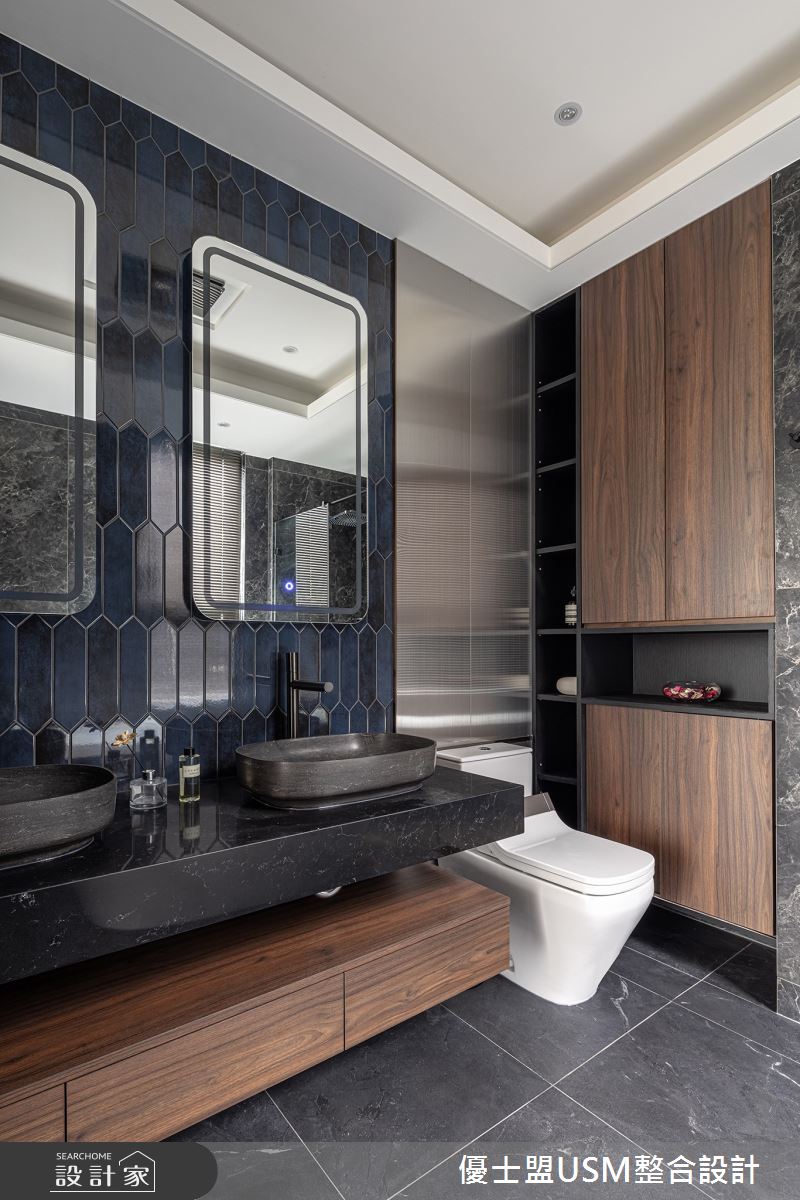 119坪新成屋(5年以下)＿人文禪風浴室案例圖片＿優士盟整合設計有限公司＿優士盟_30.台北119坪人文禪風之32