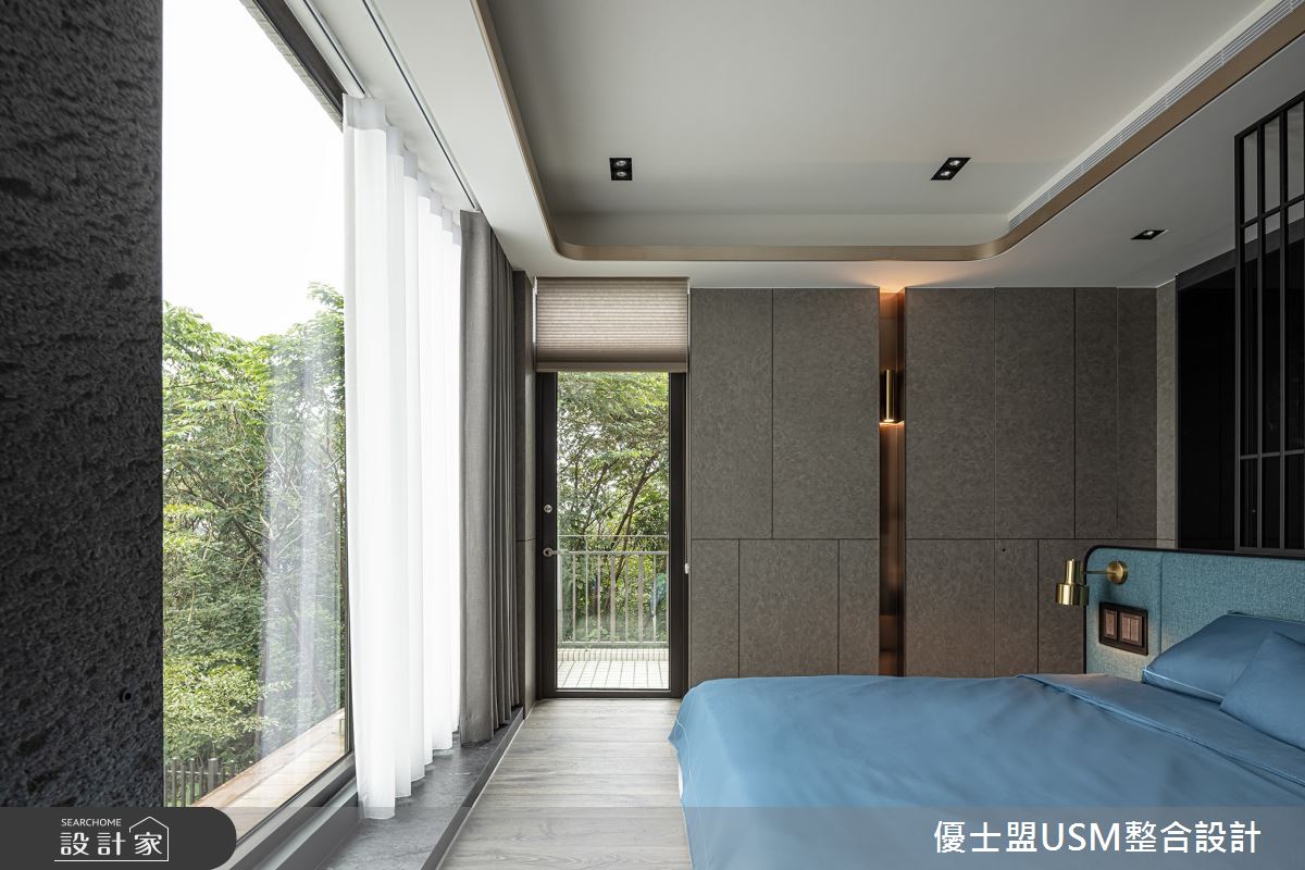 119坪新成屋(5年以下)＿人文禪風臥室案例圖片＿優士盟整合設計有限公司＿優士盟_30.台北119坪人文禪風之21