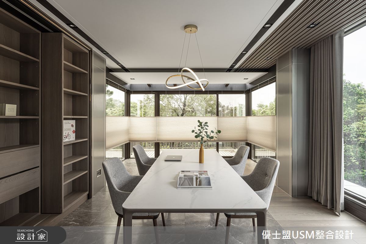 119坪新成屋(5年以下)＿人文禪風餐廳多功能室案例圖片＿優士盟整合設計有限公司＿優士盟_30.台北119坪人文禪風之13