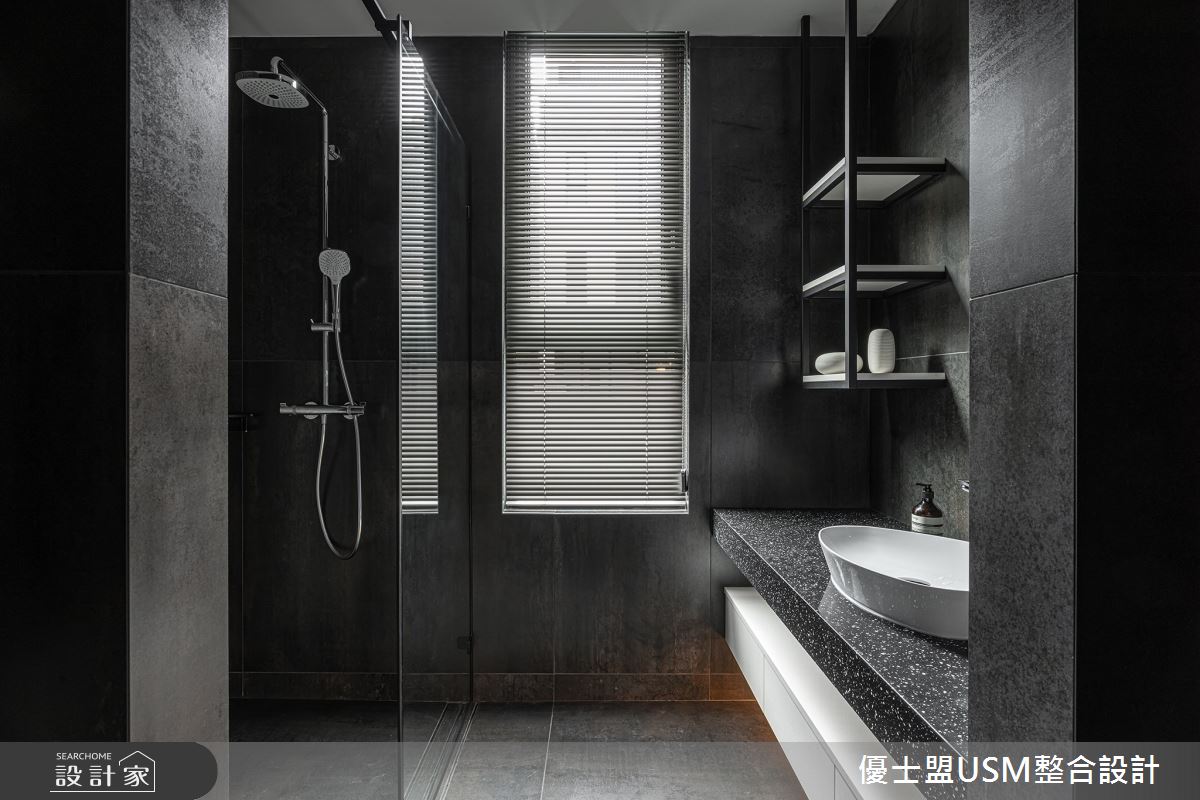 119坪新成屋(5年以下)＿人文禪風浴室案例圖片＿優士盟整合設計有限公司＿優士盟_30.台北119坪人文禪風之18
