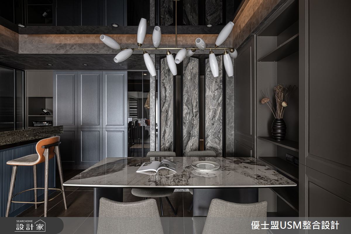 33坪預售屋＿現代風餐廳案例圖片＿優士盟整合設計有限公司＿優士盟_31.台北預售屋33坪現代風之9
