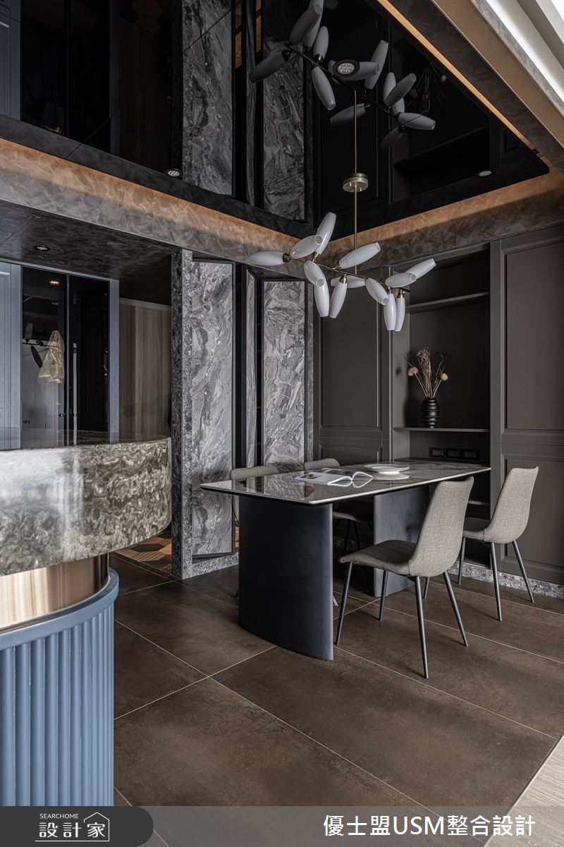 33坪預售屋＿現代風餐廳案例圖片＿優士盟整合設計有限公司＿優士盟_31.台北預售屋33坪現代風之11