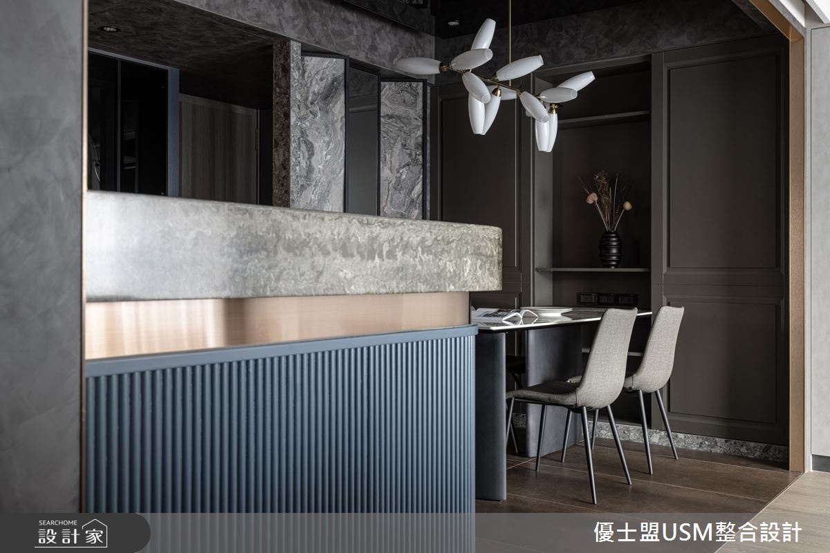 33坪預售屋＿現代風餐廳吧檯案例圖片＿優士盟整合設計有限公司＿優士盟_31.台北預售屋33坪現代風之15